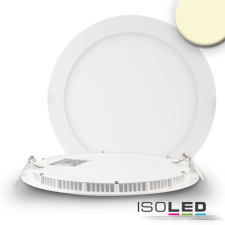 ISOLED LED mélysugárzó, 18 W, ultra lapos, kerek, fehér, meleg fehér, dimmelheto világítás