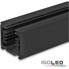 ISOLED sínes LED lámpához sín 2 méteres 3 fázisú fekete világítás