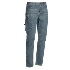Issaline multi sokzsebes stretch farmernadrág (3XL)
