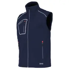 Issaline snappy softshell mellény (5xL) issaline munkavédelmi ruházat