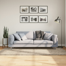 ISTAN bézs hosszú szálú fényes szőnyeg 100 x 200 cm lakástextília