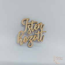  Isten hozott felirat - natúr dekorációs kellék