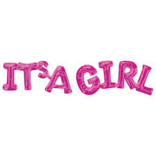 IT'S A Girl fólia lufi 50 cm party kellék