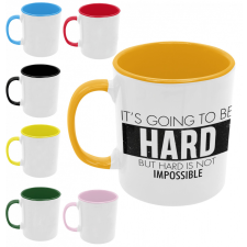 It&#039;s going to be hard - Színes Bögre bögrék, csészék