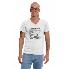  It's just a game, You're just an idiot - Férfi V Nyakú Póló