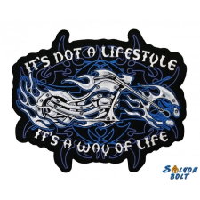  It&#039;s not a lifestyle hátfelvarró, nagyméretű ajándéktárgy