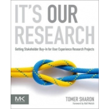  It's Our Research – Tomer Sharon idegen nyelvű könyv