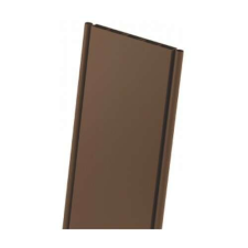 ITALBOX PVC összecsukható ajtó, 6 ablakkal, 85x203cm, dió, Olaszországban gyártva nyílászáró
