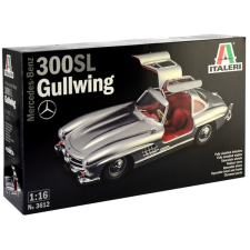 Italeri 1/16 Mercedes-Benz 300SL Gullwing autó makett kreatív és készségfejlesztő