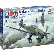 Italeri 1/48 Junkers Ju 87B Stuka repülőgép makett kreatív és készségfejlesztő