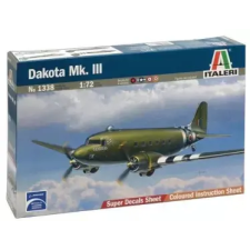 Italeri : Dakota Mk.III repülőgép makett, 1:72 makett