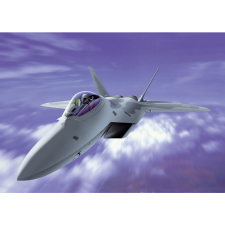 Italeri F-22 Raptor vadászrepülőgép műanyag modell (1:72) (MI-1207) autópálya és játékautó