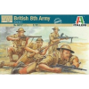 Italeri : ii. világháborús brit 8. hadsereg katonái, 1:72