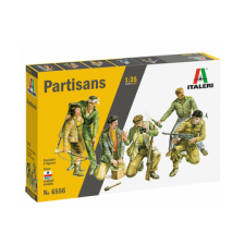 Italeri : II. világháborús partizán katonák, 1:35 (6556s) (6556s) makett