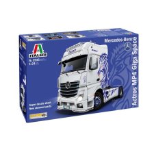 Italeri MB Actros MP4 kamion műanyag modell (1:24) (3935S) autópálya és játékautó