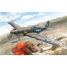  Italeri P-51A Mustang vadászrepülőgép műanyag modell (1:72) makett