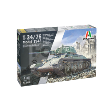 Italeri T-34/76 Model 1943 1:35 harcjármű makett 6570IT makett