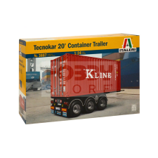 Italeri TECNOKAR 20' CONTAINER TRAILER 1:24 autó makett 3887IT makett