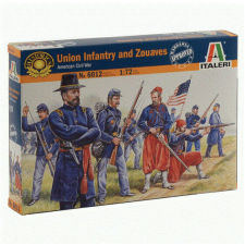  Italeri Union Infantry and Zuaves 1:72 (6012) makett