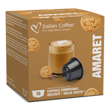Italian Coffee Amaretto – Dolce Gusto Kompatibilis Kapszula (16 db) kávé