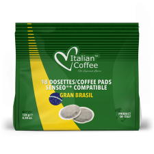 Italian Coffee Gran Brasil – Senseo kompatibilis kávépárna (18 db) kávé