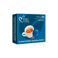 Italian Coffee Koffein mentes – Nespresso Professional kompatibilis kapszula (50 db) kávé