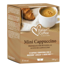 Italian Coffee Lavazza® A Modo Mio® kompatibilis olasz kávé mini cappuccino kapszula (12db) kávé