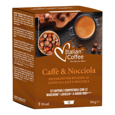 Italian Coffee Mogyorós kávékapszula kompatibilis a Lavazza A Modo Mio-val (12db) kávé