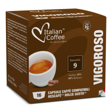 Italian Coffee Vigoroso – Dolce Gusto Kompatibilis Kapszula (16 db) kávé