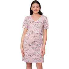 italian-fashion Alwa hálóing, rózsaszín, virágos S hálóing, pizsama