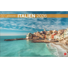  Italien Globetrotter Kalender 2026 - Von sonnigen Küsten und südlichem Flair naptár, kalendárium