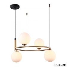 ITALUX Arany több ágú függeszték, G9, Amily, IT-MDM-3974/4 BRO világítás