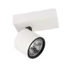 ITALUX Boniva  fehér-fekete LED mennyezeti spotlámpa (IT-SPL-2854-1B-WH) LED 1 izzós IP20