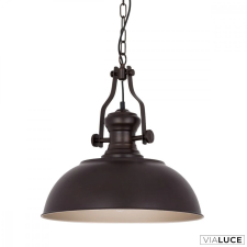 ITALUX Fekete 1 ágú függeszték, E27, Rosalia, IT-MDM-2646/1 BR+GD világítás