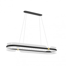 ITALUX Függeszték Fekete Sopla ITALUX-PND-63728-56W-3K-BK-GD világítás