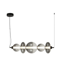ITALUX Függeszték Füst Sonte ITALUX-PND-24352-40W-BK-SG világítás