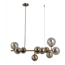 ITALUX glamour modern függeszték frontera  borostyán mézédes itxpnd-40423-10a világítás