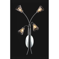 ITALUX klasszikus fali lámpa branch króm átlátszó itxmb9342-4a világítás