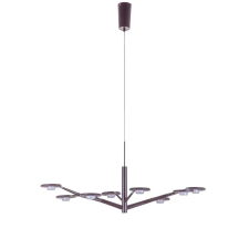  Italux KRESYDA AD16014-9 DARK COFFEE Függőlámpa 9x3,6W/LED IP20 világítás