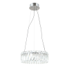 ITALUX kristály modern függeszték nosta króm átlátszó itxpnd-34364-2-ch-cl