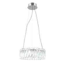 ITALUX kristály modern függeszték nosta króm átlátszó itxpnd-34364-2-ch-cl világítás