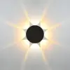 ITALUX Macba  fekete LED kültéri fali lámpa (IT-OWL-6031-8-4K) LED 1 izzós IP54