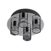 ITALUX modern LED mennyezeti lámpa marc króm átlátszó itxhd520m041340ch
