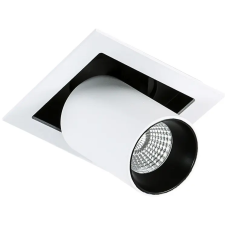 ITALUX modern LED süllyesztett mennyezeti lámpa mercanta fehér fekete itxgl7117-1 4000k világítás