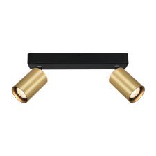 ITALUX modern spot lámpa nesto fekete sárgaréz itxspl-23436-2-bk-gd világítás