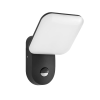 ITALUX Nammi  fekete mozgásérzékelős LED kültéri fali lámpa (IT-OWL-6206-S-3K) LED 1 izzós IP54