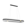 ITALUX Sopla  fekete-arany LED függesztett lámpa (IT-PND-63728-56W-3K-BK-GD) LED 1 izzós IP20