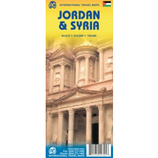 ITMB Publishing Jordánia és Szíria térkép - ITM térkép