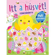 - Itt a húsvét! - Színezőkönyv pufi matricákkal gyermek- és ifjúsági könyv