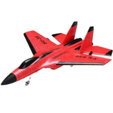 IUNI FX820 távirányítós vadászrepülőgép, SU-35, Gyro, Crashworthy, Piros autópálya és játékautó